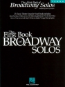 The First Book of Broadway Solos Tenor Buch