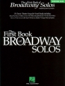 The First Book of Broadway Solos Baritone or Bass Buch