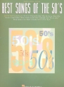 Best Songs of the 50's: songbook piano/vocal/guitar
