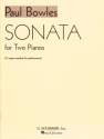 Paul Bowles, Sonata for 2 Pianos Piano, 4 Hands Buch