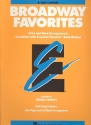 Broadway Favorites: for bass clarinet Solos and band arrangements