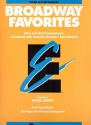 Broadway Favorites: for concert band piano accompaniment