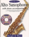 SOLO PLUS (+CD): BOOGIE AND BLUES FOR ALTO SAXOPHONE AND PIANO