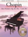 2 Preludes op.28,7+20 (+CD-ROM) for piano