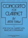 Concerto for clarinet for solo bb clarinet and piano accompaniment