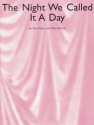 The Night We Called It a Day Klavier Buch