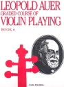 Graded Course of Violin Playing vol.6 (advanced grade)