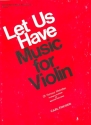 Let us have Music for violin and piano, vol.1 