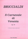 Il carnevale di Venezia op.78 for flute and piano