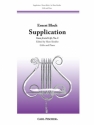 Supplication for cello solo and piano Jewish Life no.2