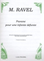 Pavane pour une infante defunte for alto saxophone (or E flat clar) and piano