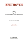 Ludwig van Beethoven Trio Flte, Oboe und Klarinette Partitur und Stimmen