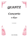 Johann Quantz Concerto In G Major Flte und Klavier Partitur und Stimmen