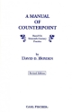 David Boyden A Manual Of Counterpoint Gesang