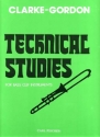 Technical Studies for bass clef instruments