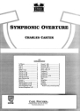 Charles Carter Symphonic Overture sinfonisches Blasorchester Partitur
