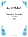 Ludwik Milde Concert Studies Fagott
