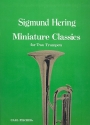Miniature Classics for 2 trumpets score