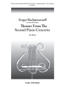 Sergei Rachmaninoff Themes From The Second Piano Concerto Klavier Solostimme