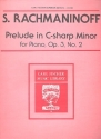 Prelude c sharp minor op.3,2 for piano