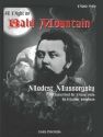 Modest Mussorgsky A Night On Bald Mountain Klavier Solostimme
