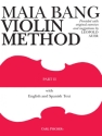 Violin Method vol.2 (en/sp) provided with original exercises and suggestions by L. Auer