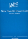 New favorite encore Folio for violin and piano