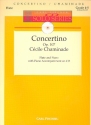 Concertino op.107 (+CD) for flute and piano