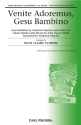 John Wade, Pietro Yon, Frederick Martin Venite Adoremus, Gesu Bambin Chor, Flte (opt.) und Keyboard Chorpartitur