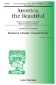 Samuel Ward America, The Beautiful Chor Chorpartitur