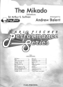 Arthur Sullivan The Mikado (Selections) Blasorchester Partitur