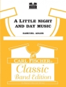 Samuel Adler A Little Night and Day Music Blasorchester Partitur und Stimmen
