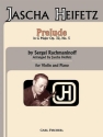 Sergei Rachmaninoff Prelude Violine und Klavier