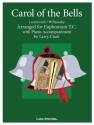 Mykola Leontovich, Peter Wilhousky Carol of the Bells Euphonium und Klavier Partitur und Stimmen