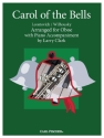 Carol of the Bells g-Moll fr Oboe und Klavier