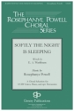Rosephanye Powell, Softly the Night Is Sleeping SATB Choral Score