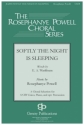 Rosephanye Powell, Softly the Night Is Sleeping SATB Choral Score