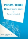 Pipers Three 10 easy flute trios
