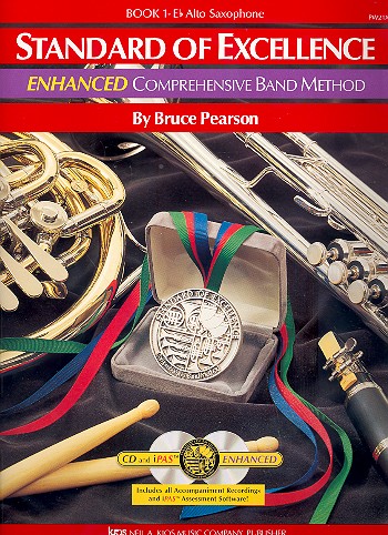 Enhanced Standard of excellence vol.1 (+CD +iPAS) for alto saxophone