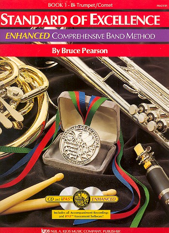 Enhanced Standard of excellence vol.1 (+CD +iPAS) for trumpet (cornet)