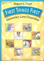 First Things first for string orchestra score elementary level