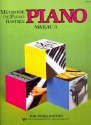 Mthode de piano Bastien - niveau 3 pour piano (frz)