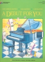 A Debut for you vol.3 for piano (late elementary)