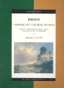 American choral works for chorus and orchestra score