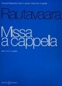 Missa a cappella fr gemischter Chor (SATB) a cappella Chorpartitur