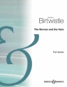 The Woman and the Hare for soprano, reciter and ensemble score