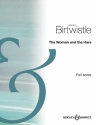 The Woman and the Hare for soprano, reciter and ensemble score