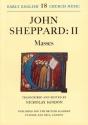 MASSES EARLY ENGLISH CHURCH MUSIC VOL.18 SANDON, NICHOLAS