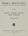 EARLY TUDOR SONGS AND CAROLS STEVENS, JOHN, ED MUSICA BRITANNICA