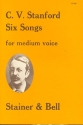 6 Songs for medium voice and piano